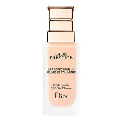Protetor Solar Dior Prestige Light-in-White Le Protecteur UV Jeunesse Et Lumière Sheer Glow SPF 50+ PA++++
